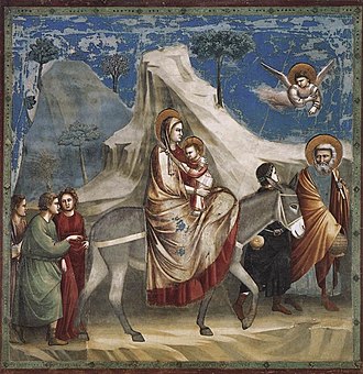 330px Giotto di Bondone No. 20 Scenes from the Life of Christ 4. Flight into Egypt WGA09198