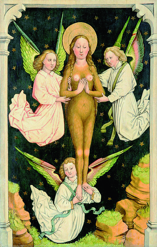 81 Marie Madeleine elevee anges