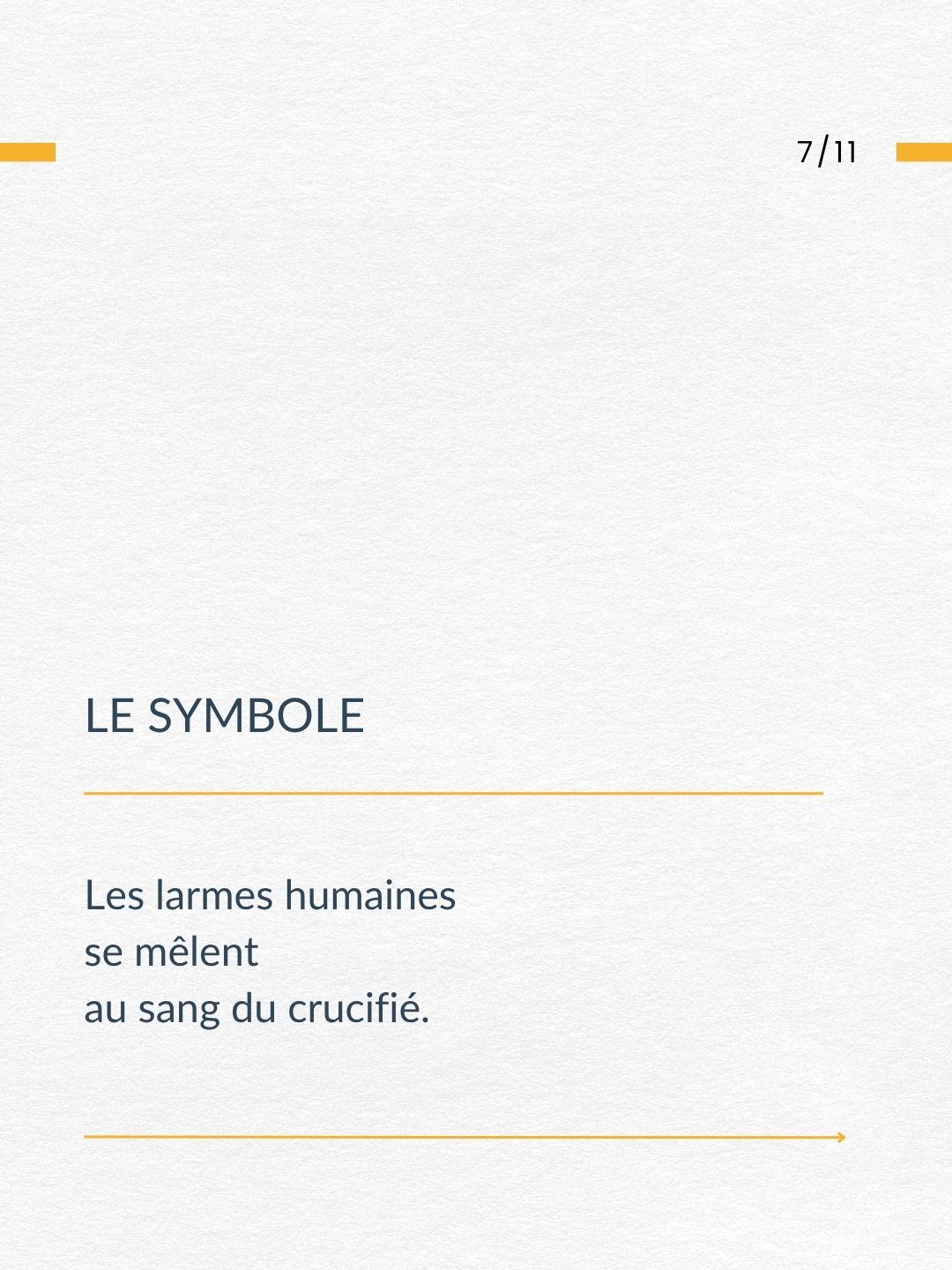 Le symbole : Mot de la semaine Pascale léger détresse et compassion