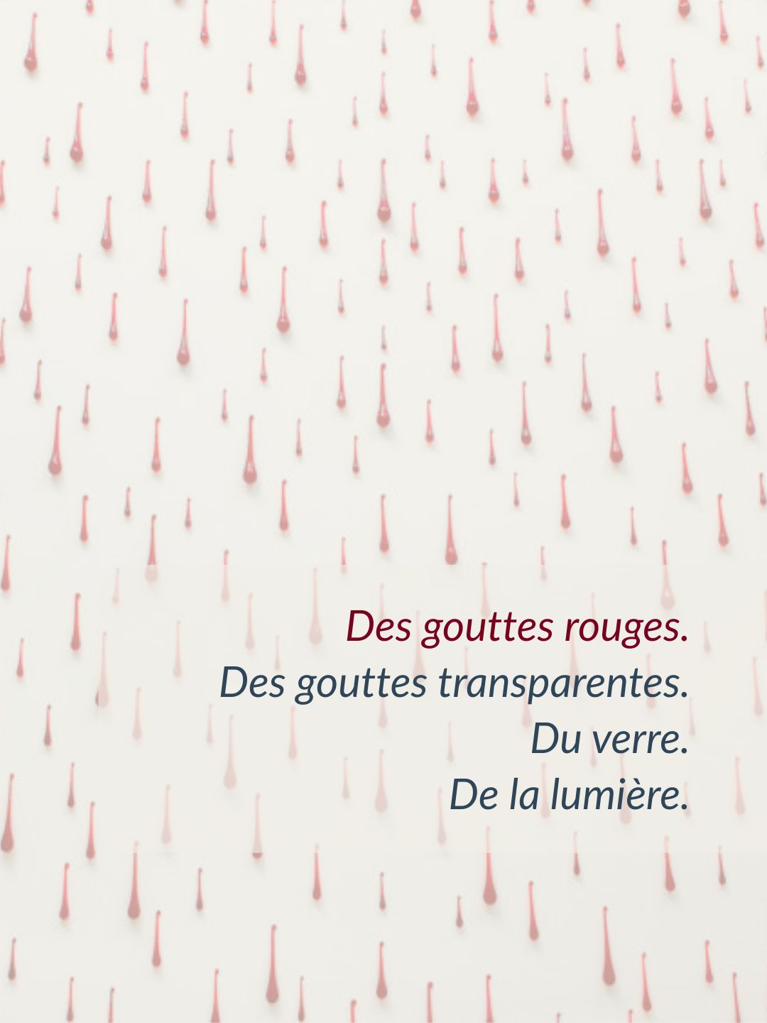 Du sang et des larmes _Helene Mugot_ 2004_ Musée des arts _Toul