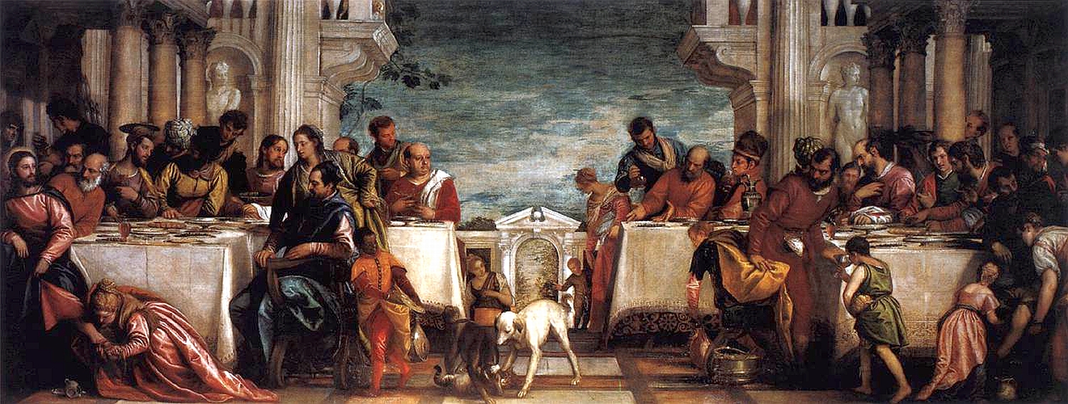 PLe Repas chez Simon Paul Véronèse vers 1570 Château de Versailles