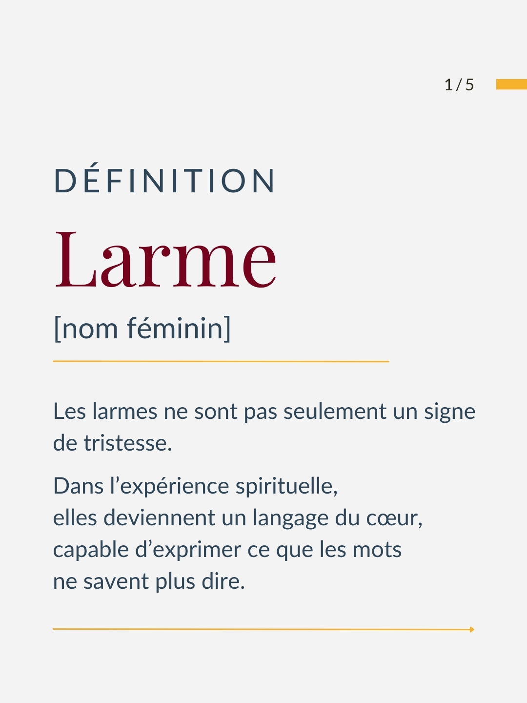 Larme – définition et symbolique