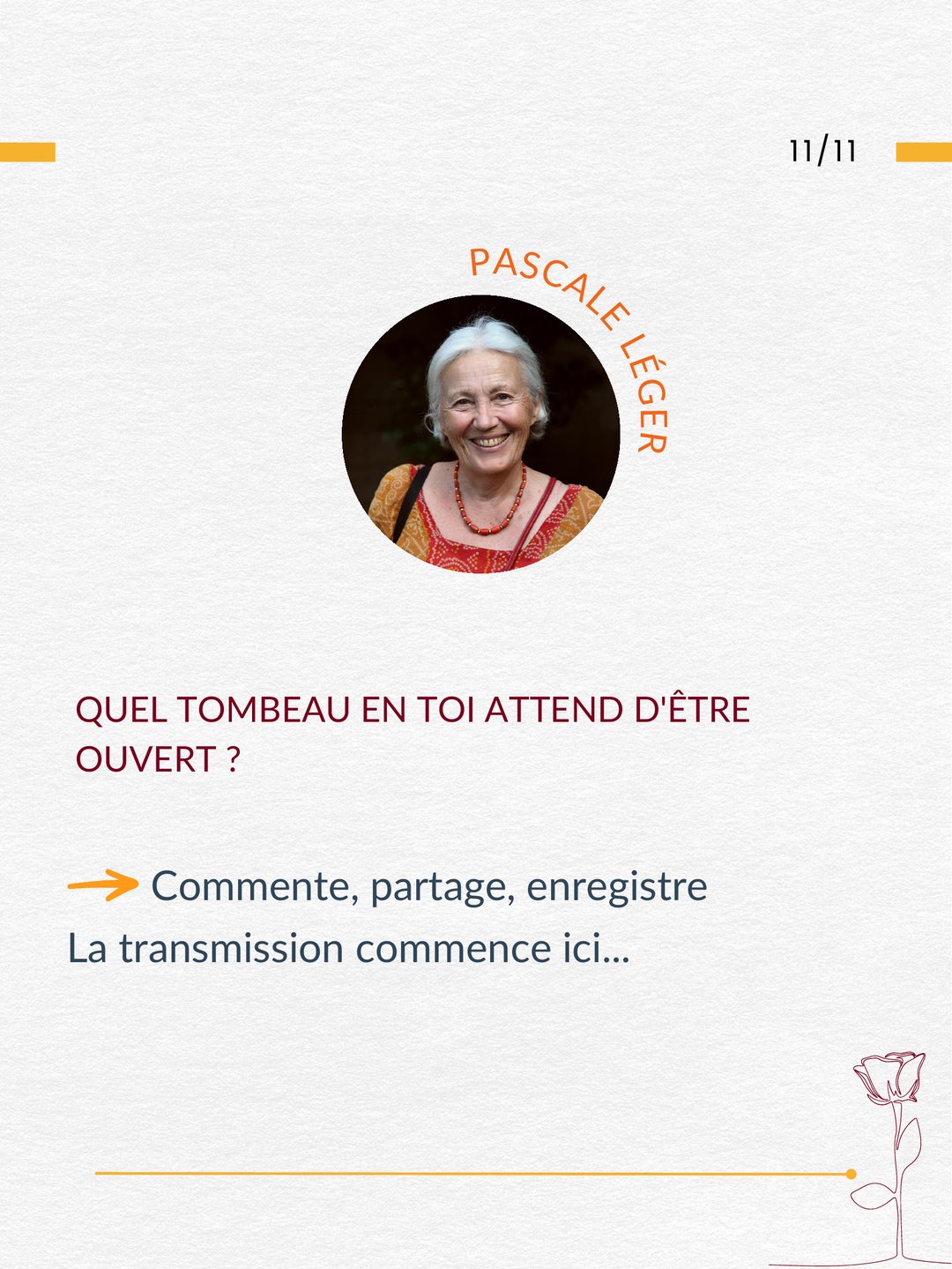 Marie Madeleine du tombeau au jardin 23 le tombeau etymologie Pascale Leger