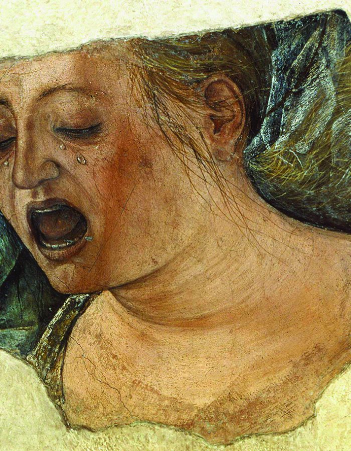Visage de Marie Madeleine pleurant_1478/1486_Ercole Roberti