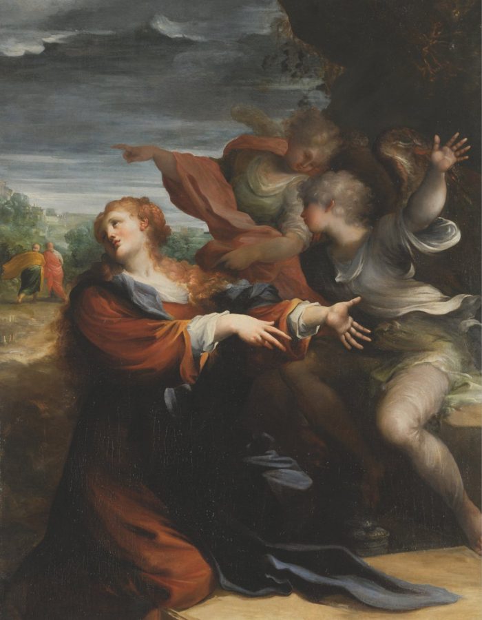 Marie Madeleine du tombeau au jardin 8 Tableau Faccini - Madeleine au tombeau 1522 - 1525